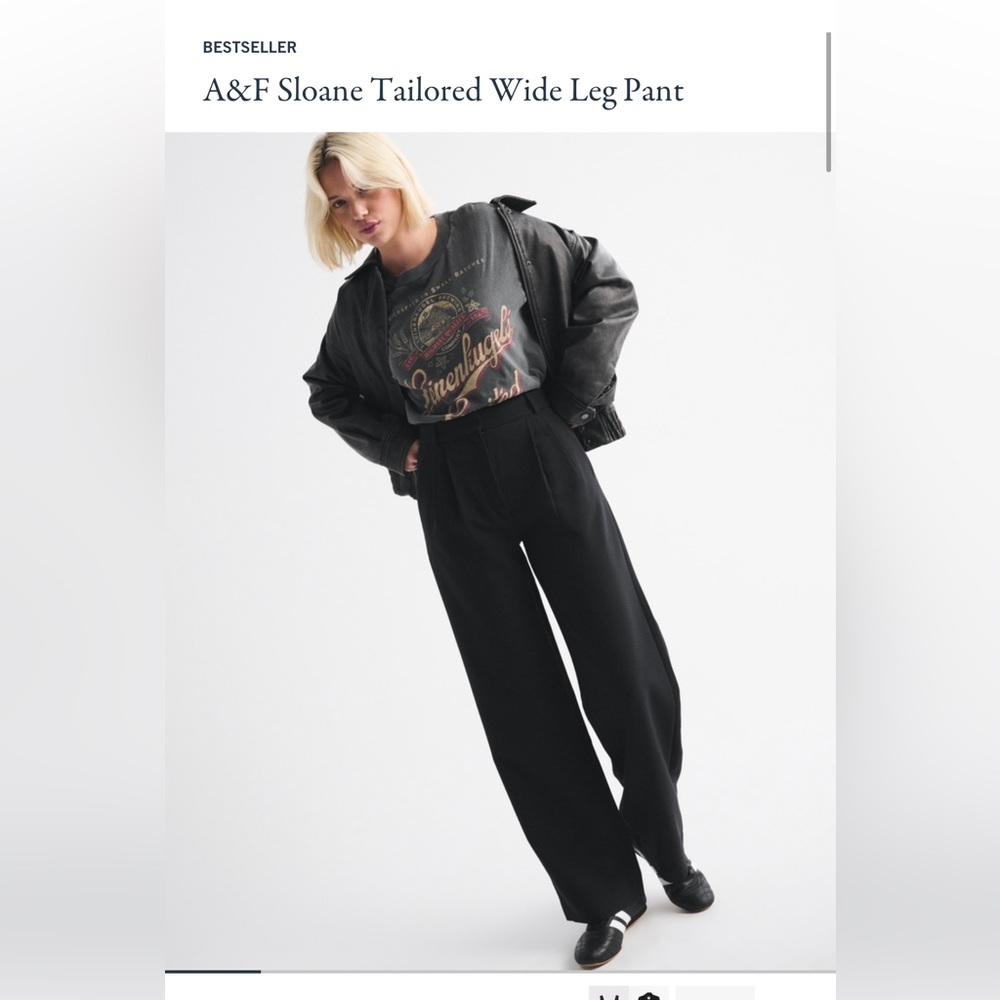 A&F Sloane tailored pant